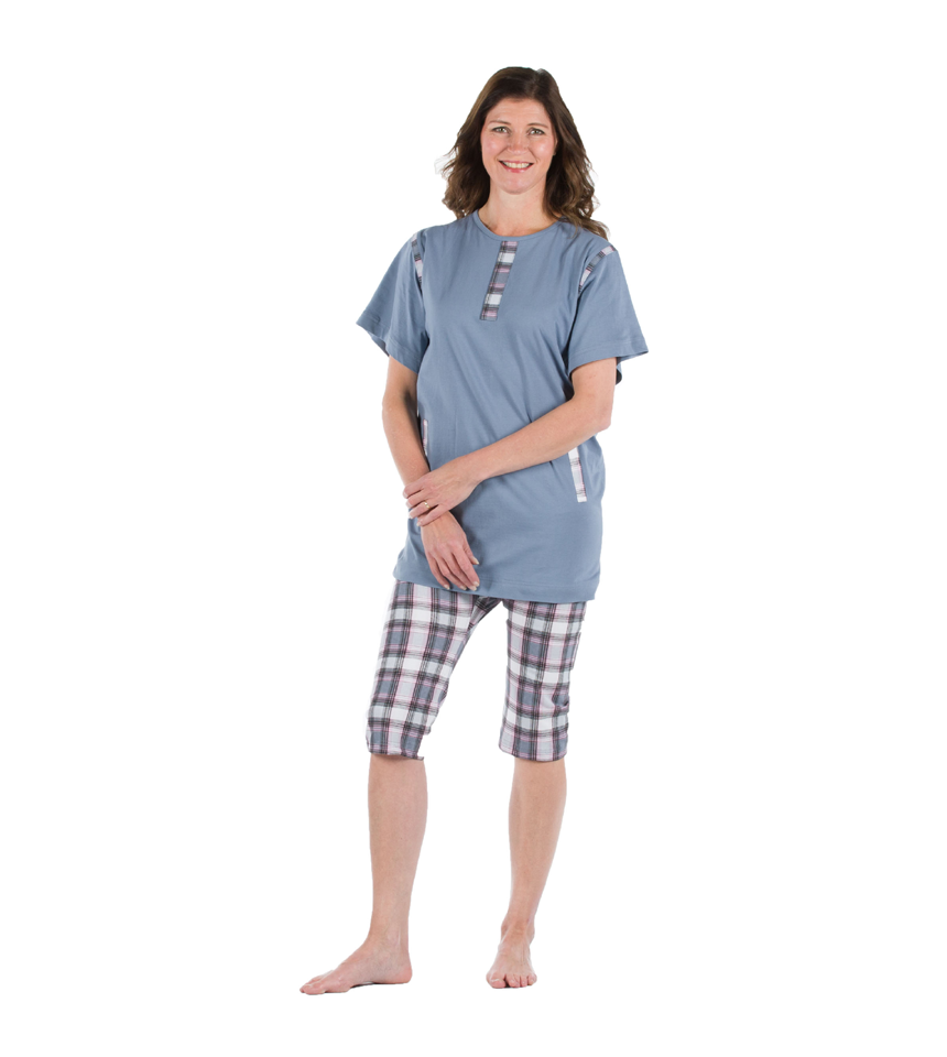 Damoverall pyjamas med korta ben 400 1054
