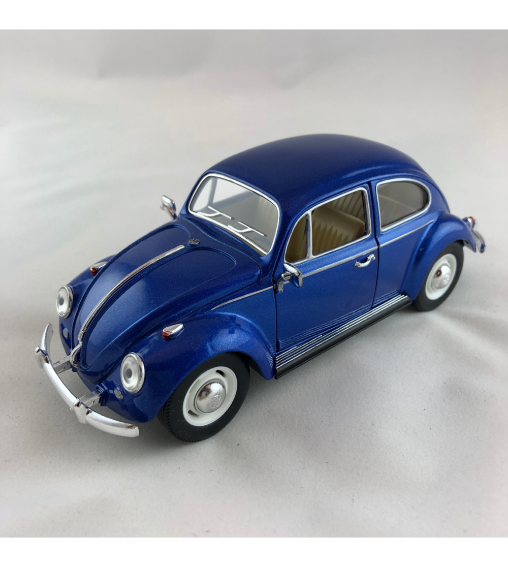 VW - folkvagn bubbla blå