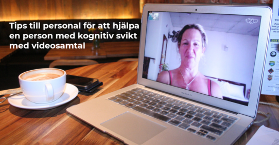 kognitiv svikt med videosamtal