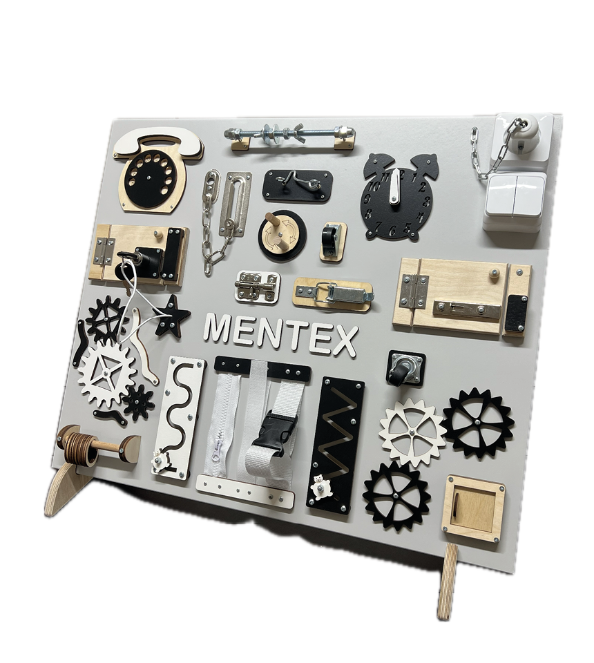 Stor stående Aktivitetstavla Busy Bunny