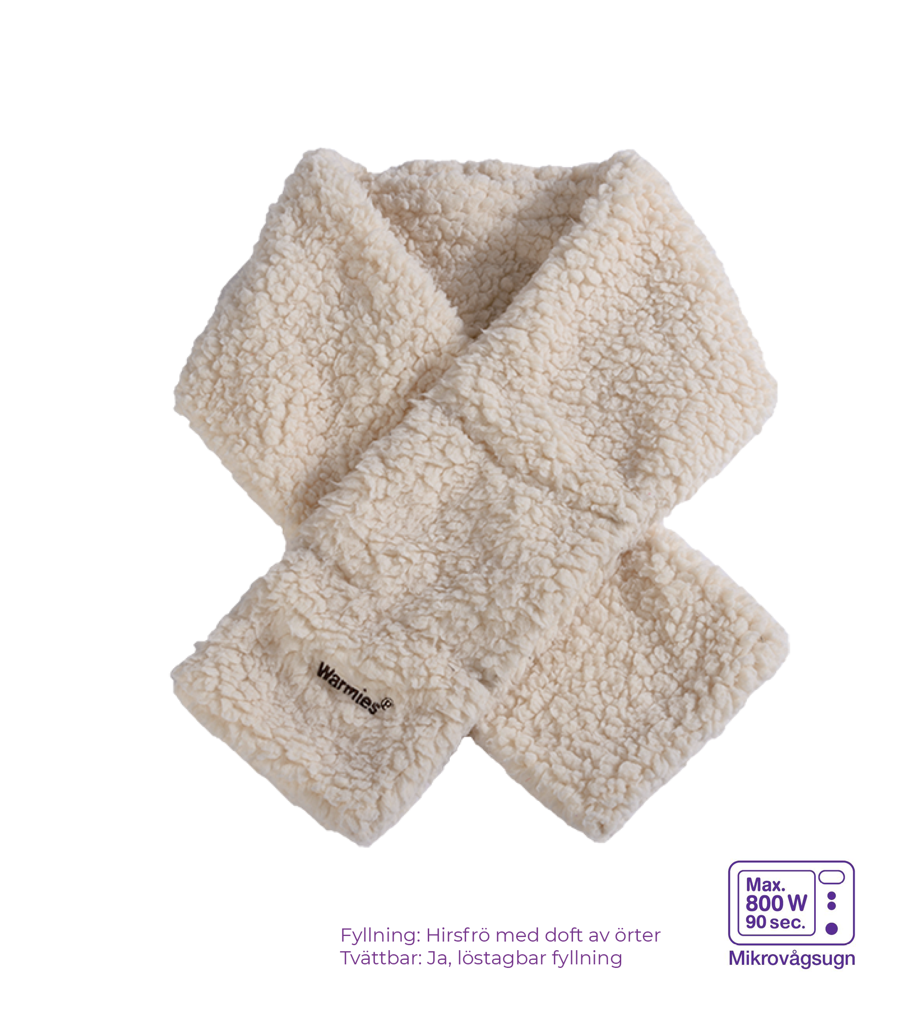 Värmesjal warmies beige