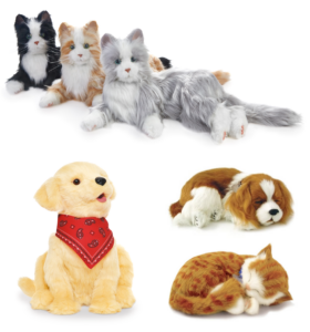 Terapikatter robotdjur digitala terapidjur