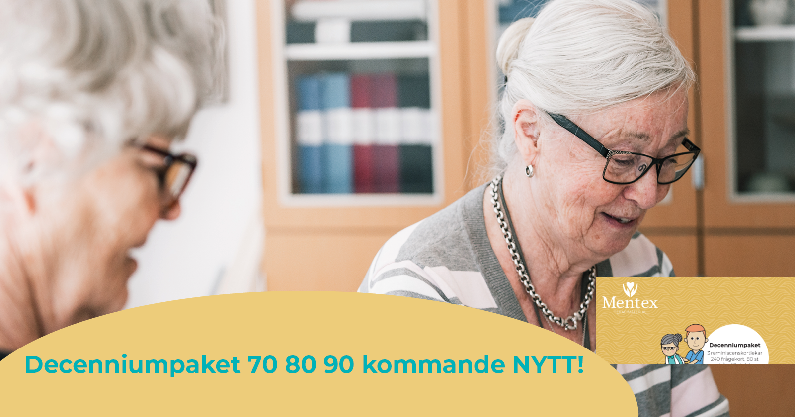 Spel för äldre med samtal