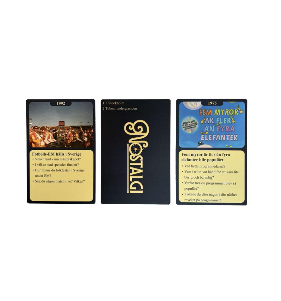 Nostalgiresan kortlek - Bild 3