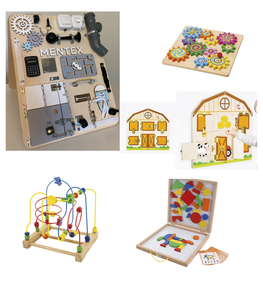 Aktivitetstavlor - byggklossar - kulbana