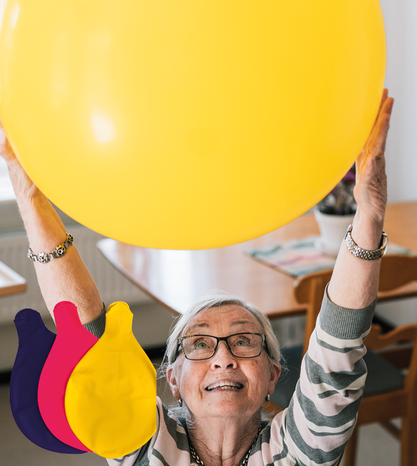 Bollar ballonger ballongspel