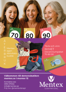 Mentex annonsbild Demensdagarna